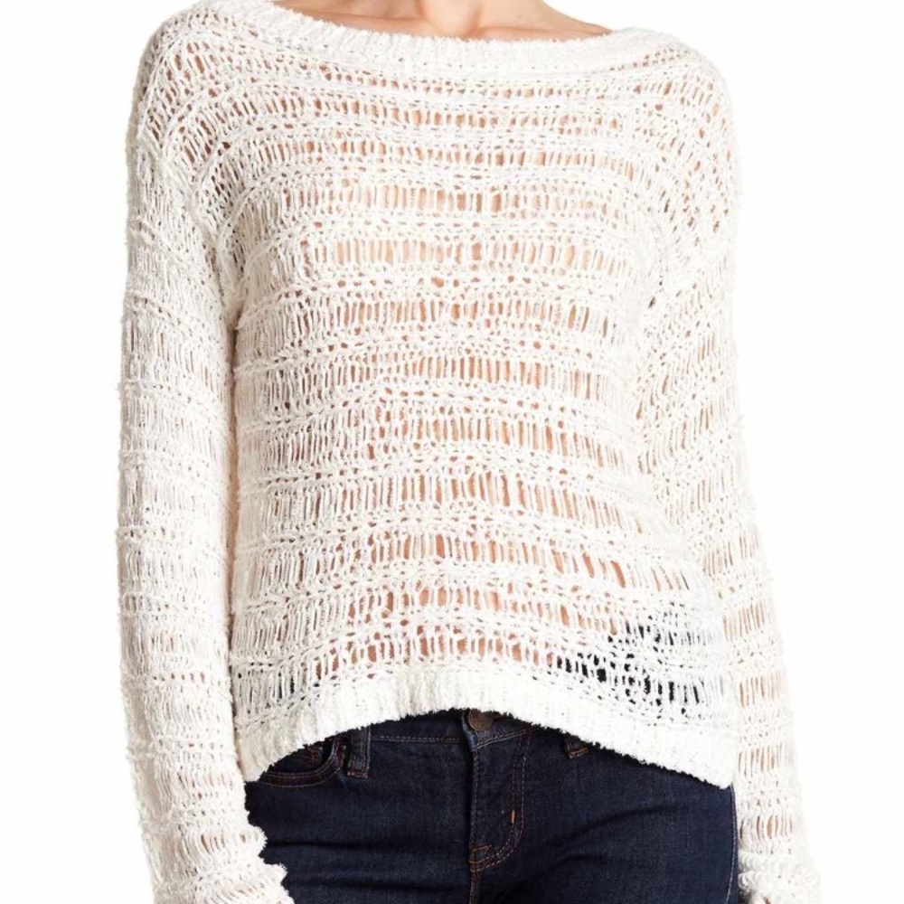 Band of Gypsies Bell Sleeve Ladder Stitch Sweater